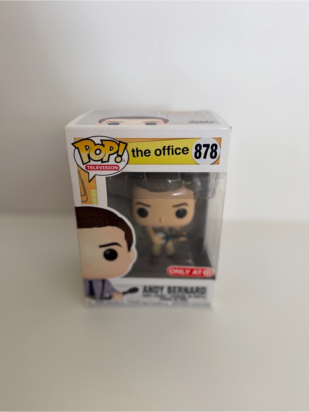 Funko Pop! Television The Office Andy Bernard Vinyl Figure #878 Target Exclusive